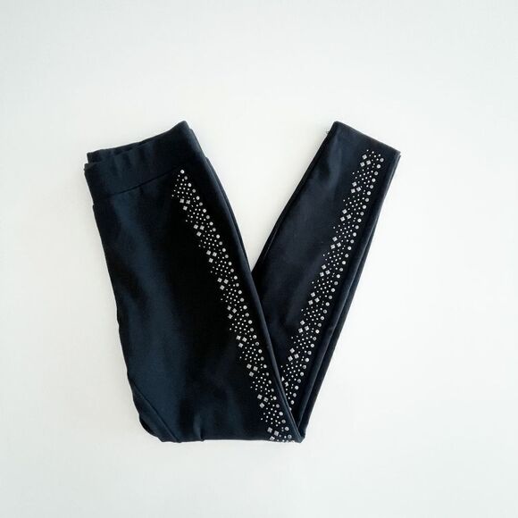 Guess Women Jegging Pants Pull-On Studded Style Size Medium - Picture 3 of 10